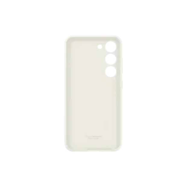 Husa Silicone Cover pentru Samsung Galaxy S23 Cream