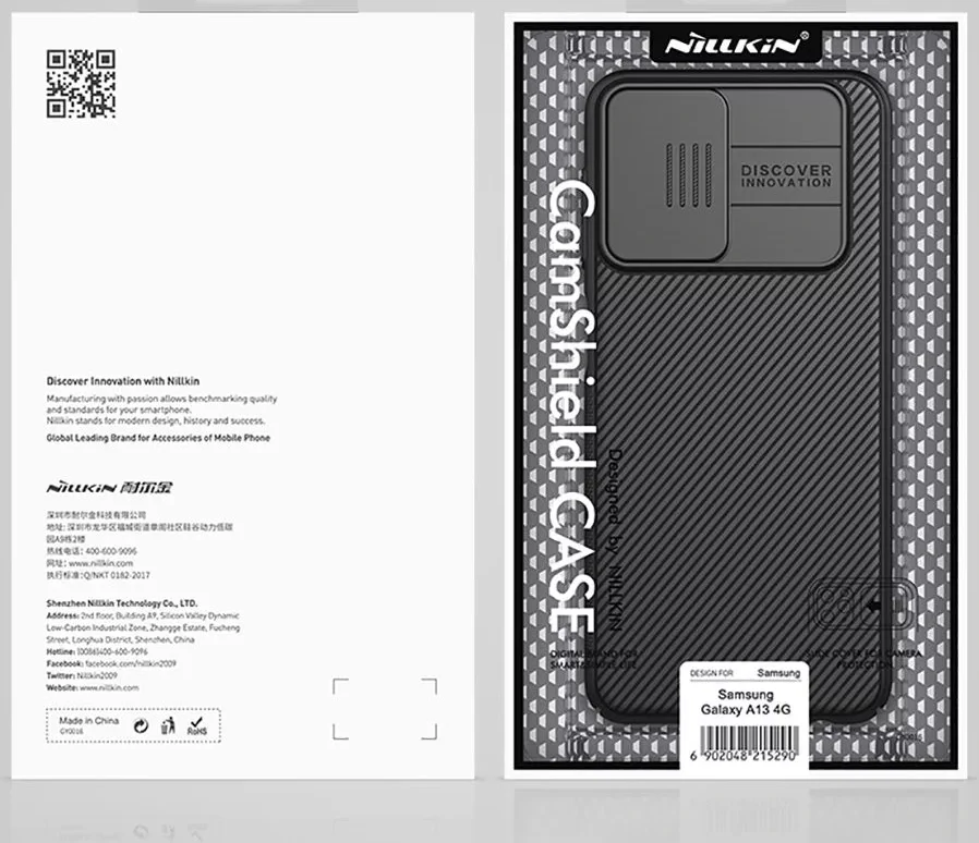 Husa Cover Nillkin CamShield pentru Samsung Galaxy A13 4G Black thumb