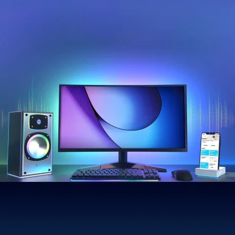 BANDA LED TP-Link Multicolora,  Wi-Fi 2.4 Ghz incorporat, consum 20.5W/buc, banda 2 x 5m, control prin aplicatia Tapo, comenzi vocale "Tapo L900-10"