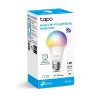 BEC LED wireless TP-LINK, 800lm, 8.7W, E27, intensitate reglabila, control prin smartph.cu apl.Tapo, ajustare automata a luminii in fct. de momentul zilei, lumineaza in diferite culori &quot;Tapo L530E&quot;