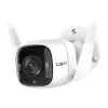 CAMERA IP Exterior TP-LINK , 2K QHD 2560x1440, IP66, dist. IR 30 m, tip lentila fixa 4 mm, 4 Mpx, RJ-45 + wireless, microfon, carcasa plastic, slot SD card da, &quot;Tapo C320WS&quot;