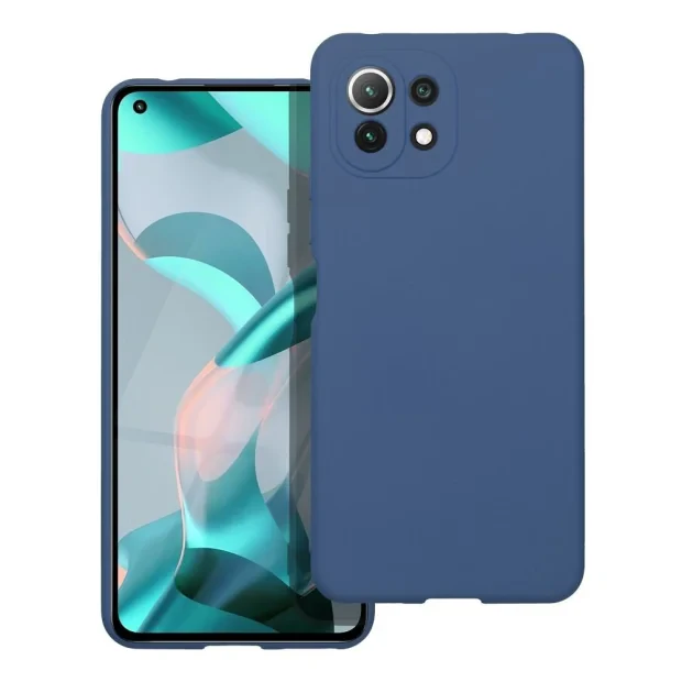 Husa Cover Hard Fun pentru  Xiaomi Mi 11 Lite 5G /Mi 11 Lite 4G Albastru