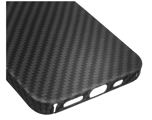 Husa Cover Hard X-Fitted Carbon Aramid Magsafe pentru iPhone 12 Pro Max Negru thumb