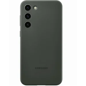 Husa Silicone Cover pentru Samsung Galaxy S23 Plus Khaki