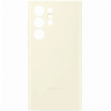 Husa  Silicone Cover pentru Samsung Galaxy S23  Ultra Beige