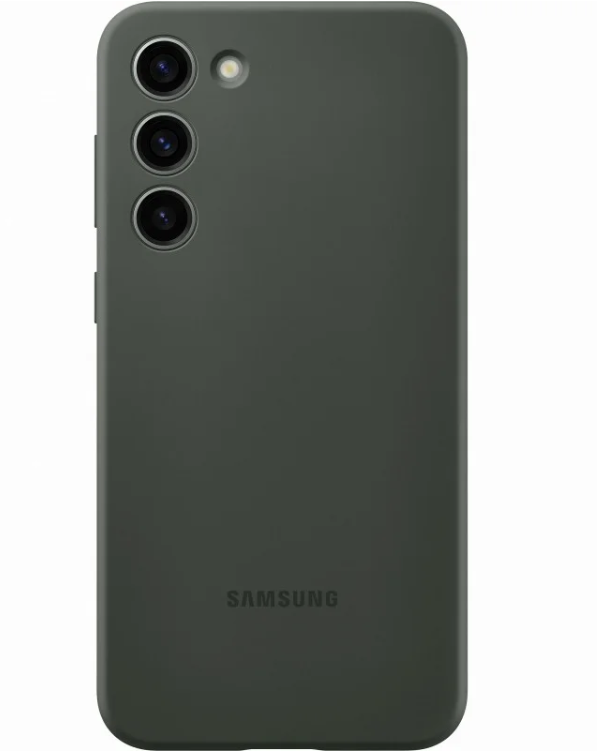 Husa Silicone Cover pentru Samsung Galaxy S23 Khaki thumb