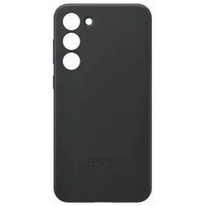 Husa Cover Leather Samsung pentru Samsung Galaxy S23 Plus EF-VS916LBEGWW Black