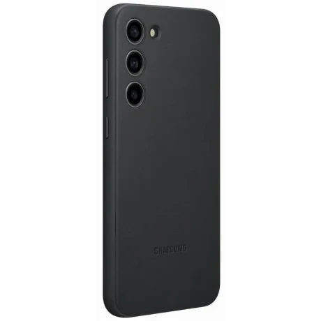 Husa Cover Leather Samsung pentru Samsung Galaxy S23 Plus EF-VS916LBEGWW Black