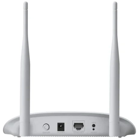 ACCESS POINT TP-LINK wireless 300Mbps, port 10/100Mbps, 2 antene externe, pasiv PoE, 2T2R, Client, Universal/ WDS Repeater, wireless Bridge, WPA/WPA2, QSS &quot;TL-WA801N&quot;