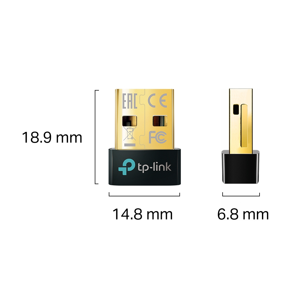ADAPTOARE  Bluetooth TP-Link, conectare prin USB 2.0, distanta 10 m (pana la), Bluetooth v5.0, antena interna, "UB500" thumb