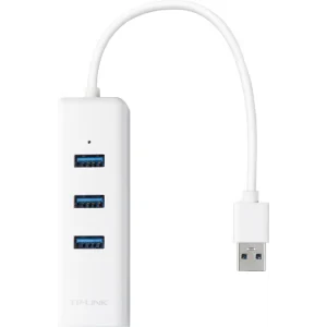 ADAPTOR RETEA TP-LINK , extern, USB 3.0, port RJ-45 | USB 3.0 x 3, 1000 Mbps Gigabit LAN, &quot;UE330&quot;