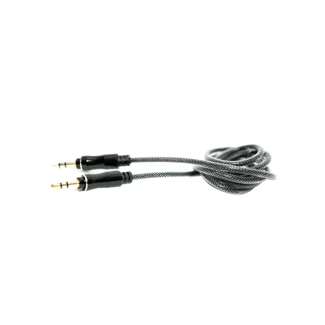Cablu Jack 3.5mm Lemontti Audio Negru 1m
