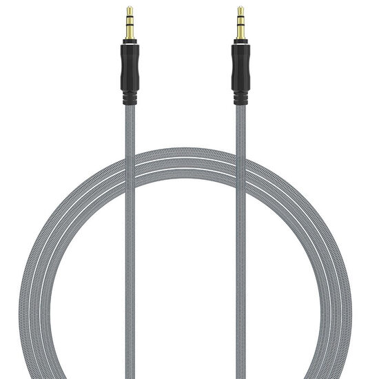Cablu Jack 3.5mm Lemontti Audio Negru 1m thumb
