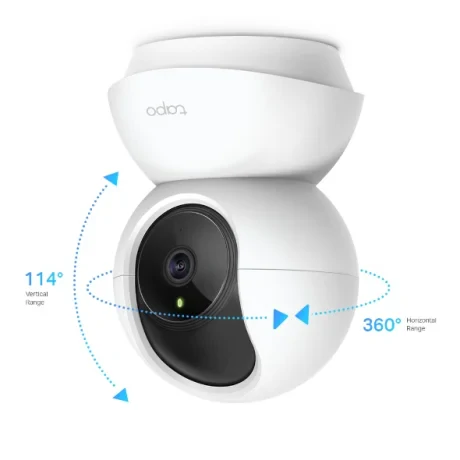 CAMERA IP TP-LINK, cube, pt. interior, dist. IR 9 m, tip lentila fixa 4 mm, 2 Mpx, cu fir, microfon, carcasa plastic, slot SD card, "TC70"