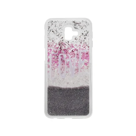 Carcasa Samsung Galaxy J6 Plus Lemontti Liquid Sand Love