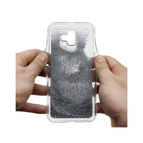 Carcasa Samsung Galaxy J6 Plus Lemontti Liquid Sand Smile, Sparkle, Shine