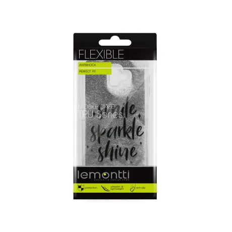 Carcasa Samsung Galaxy J6 Plus Lemontti Liquid Sand Smile, Sparkle, Shine