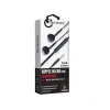 Casti Stereo 3.5 mm Lemontti Ripple Negru (handsfree - telecomanda, microfon)