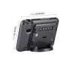 Ceas cu Alarma Lemontti Black