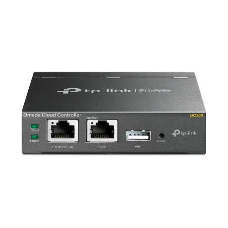 CONTROLLER TP-LINK wireless cloud controler, 2 x 10/100 LAN ports, 1 x USB 2.0, 1 x Mirco-USB, PoE 802.3af or Micro-USB Power Adapter "OC200"