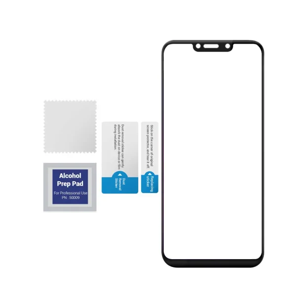 Folie Huawei Mate 20 Lite Lemontti Sticla Full Fit Black (1 fata, 9H, 0.33mm)