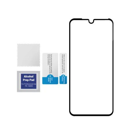 Folie Huawei Nova 5 Lemontti Sticla Full Fit Black