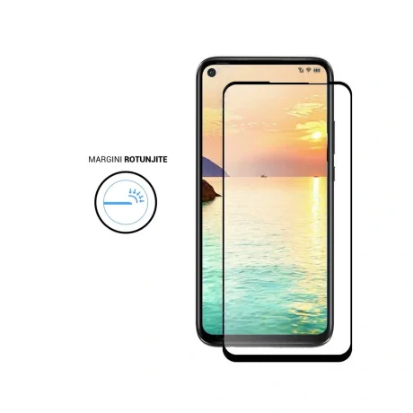 Folie Huawei Nova 5z Lemontti Sticla Full Fit Black