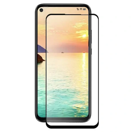 Folie Huawei Nova 5z Lemontti Sticla Full Fit Black