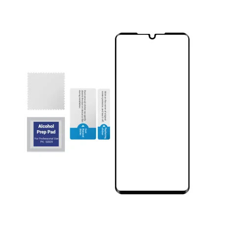 Folie Huawei P30 Lemontti Sticla Full Fit Black