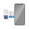 Folie iPhone 11 Pro Max / Xs Max Lemontti Sticla Privacy Black