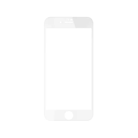 Folie iPhone SE 2020 / 8 / 7 / 6s / 6 Lemontti Sticla Full Glue Alb