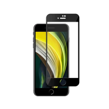 Folie iPhone SE 2020 / 8 / 7 / 6s / 6 Lemontti Sticla Full Glue Negru
