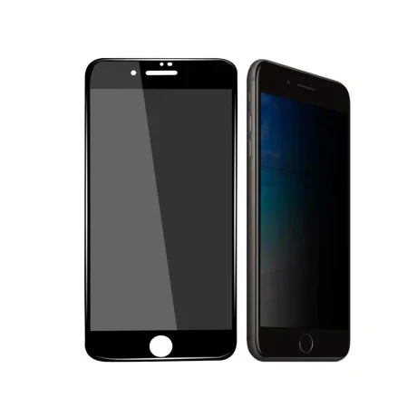 Folie iPhone SE 2020 / 8 / 7 / 6s / 6 Lemontti Sticla Privacy Black