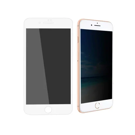 Folie iPhone SE 2020 / 8 / 7 / 6s / 6 Lemontti Sticla Privacy White