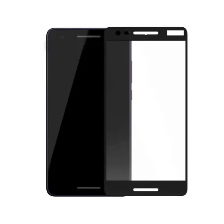 Folie Nokia 2.1 (Nokia 2 2018) Lemontti Sticla Full Fit Black (1 fata, 9H, 0.33mm)