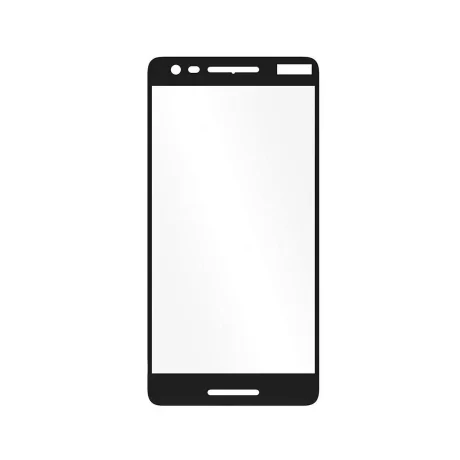 Folie Nokia 2.1 (Nokia 2 2018) Lemontti Sticla Full Fit Black (1 fata, 9H, 0.33mm)