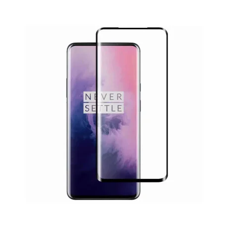Folie OnePlus 7 Pro Lemontti Sticla Curbata 3D Black