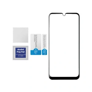 Folie Samsung Galaxy A20e Lemontti Sticla Full Fit Black