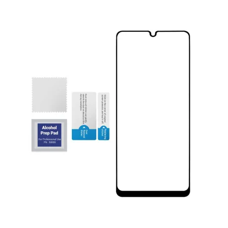 Folie Samsung Galaxy A31 Lemontti Sticla Full Fit Black