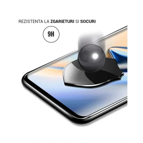 Folie Samsung Galaxy A50s / A30s / A50 / A30 / A20 Lemontti Sticla Full Fit Black