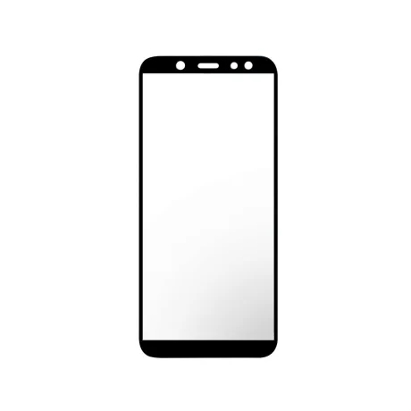 Folie Samsung Galaxy A6 Plus (2018) Lemontti Sticla Full Fit Black