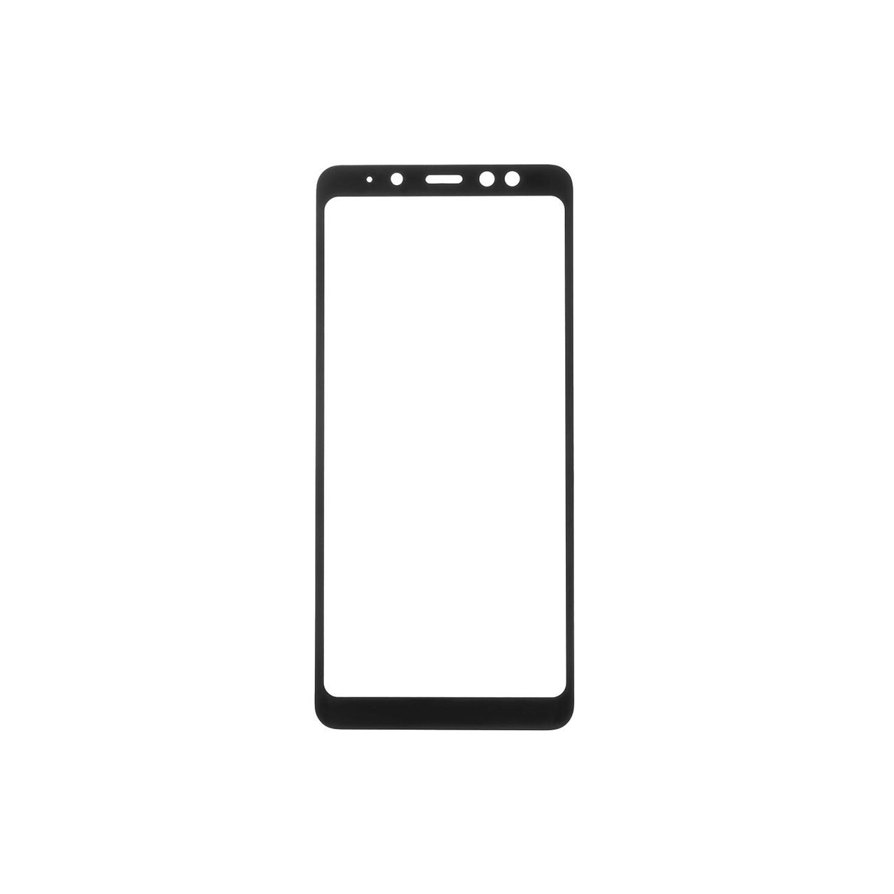 Folie Samsung Galaxy A8 Plus (2018) Lemontti Sticla Curbata Black thumb