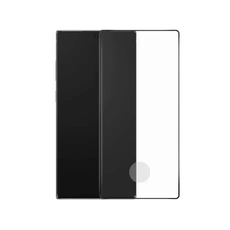 Folie Samsung Galaxy Note 10 Lemontti Sticla Curbata Black