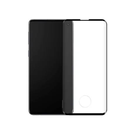 Folie Samsung Galaxy S10 G973 Lemontti Sticla Curbata 3D Black