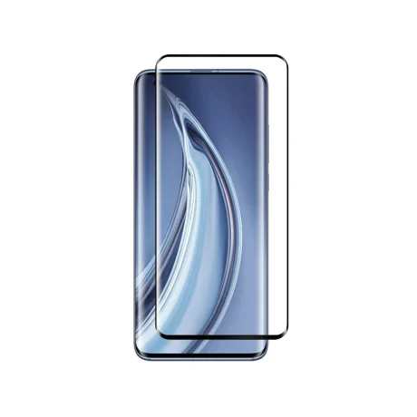 Folie Xiaomi Mi 10 5G / Mi 10 Pro 5G Lemontti Sticla Curbata 3D Black