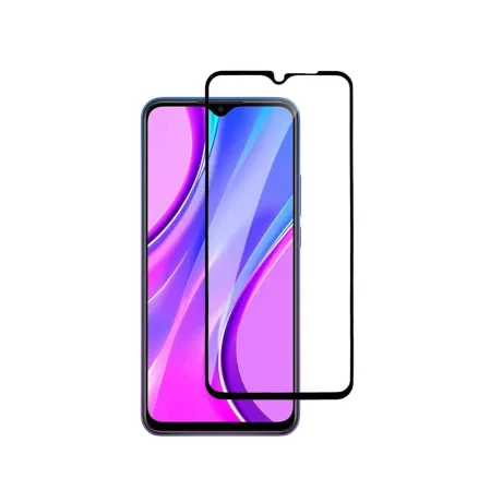 Folie Xiaomi Redmi 9A Lemontti Sticla Full Fit Black