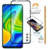 Folie Xiaomi Redmi Note 9 Lemontti Sticla Full Fit Black