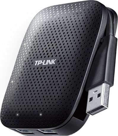 HUB extern TP-LINK, porturi USB: USB 3.0 x 4, conectare prin USB 3.0, cablu, negru "UH400" / 45505072 thumb