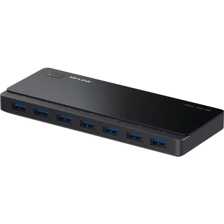HUB extern TP-LINK, porturi USB: USB 3.0 x 7, conectare prin USB 3.0, alimentare retea 220 V, cablu 1 m, negru &quot;UH700&quot; / 42504067