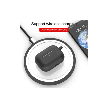 Husa Airpods Pro Lemontti Silicone Cover Red